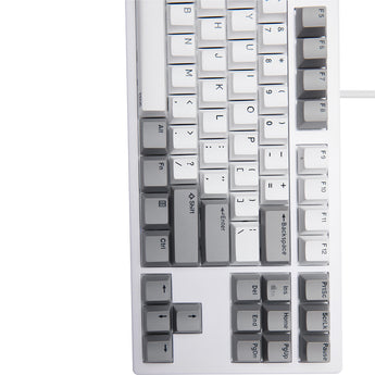 NiZキーボード WP87 防水仕様IP68 ホワイト 静電容量無接点 コンパクト 有線 ワイヤレス Bluetooth バックライト 静電容量スイッチ カスタマイズ可能 マルチ接続対応 プログラマブル機能 長時間バッテリー ミニマルデザイン 木製リストレスト PBTキーキャップ サイドプリント刻印 USB-Cケーブル オフィスワーク プログラミング ゲーミングキーボード 長時間タイピング 高耐久設計 快適な打鍵感 低遅延 マルチデバイス対応